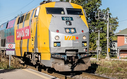 yellow train
