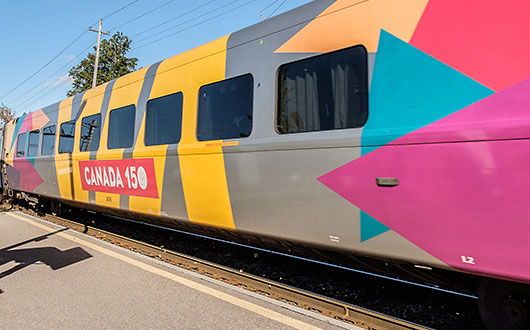 yellow train