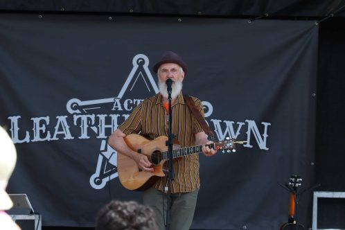 Fred Penner at Leathertown 2019.