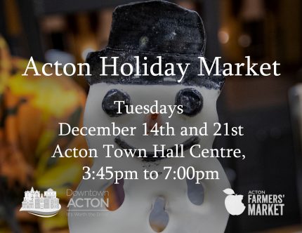 Flyer for Holiday Market