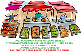 Acton Outdoor Market (formerly Farmers’ Market)